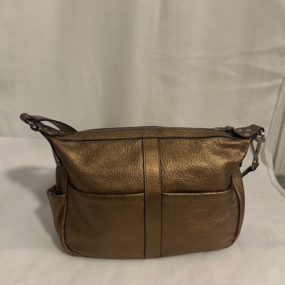 Bronze Tignanello Cross Body Bag